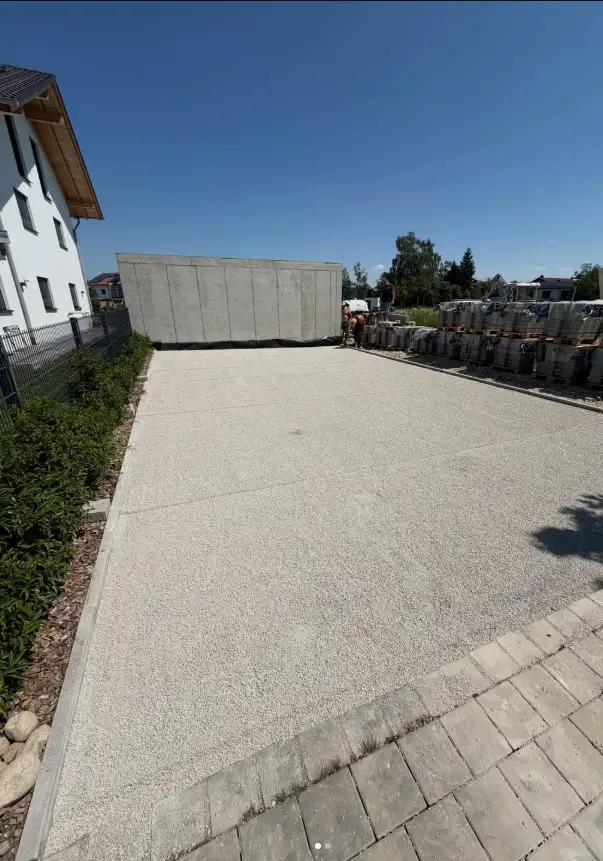 Pflasterbau und Hofeinfahrt Parkfläche im Landkreis Rosenheim